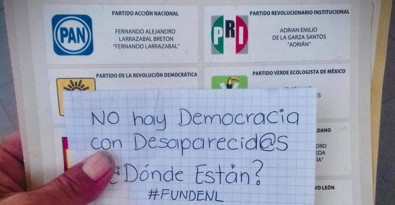 No hay democracia con desaparecidos: familias de víctimas ‘votan’ con cartas y exigencia de búsqueda