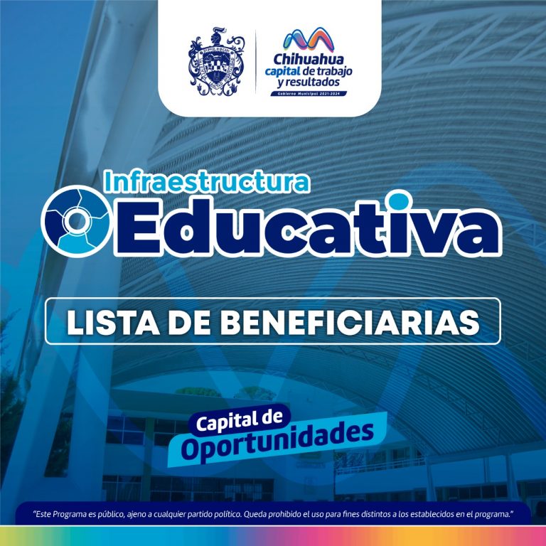Estas son las escuelas que serán beneficiarias del programa Infraestructura Educativa 2022