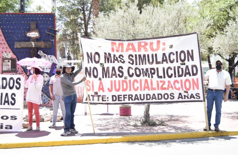 Exigen afectados de ARAS se emitan “ficha roja” &nbsp;contra responsables de mega fraude