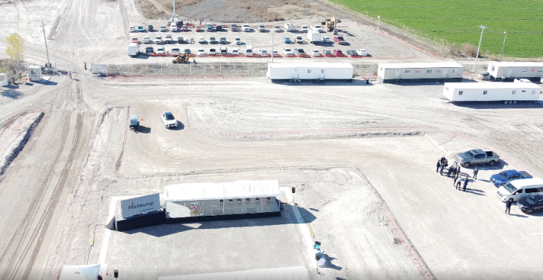 Planta de Malta: logro de Maru Campos en Francia; ya se construye desde hace 5 meses en Meoqui