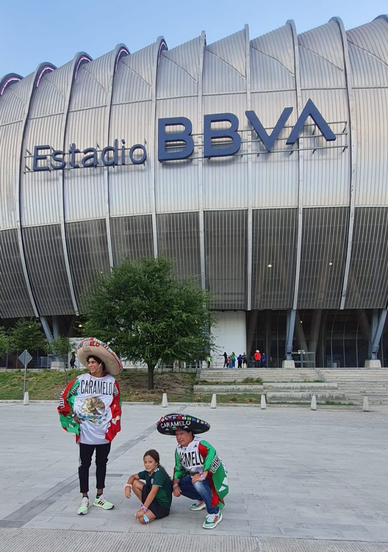 Con México, aún si estoy sin aliento