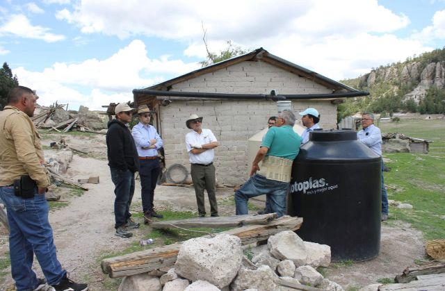 Conoce comitiva Chihuahua-Israel situación hídrica de la región serrana