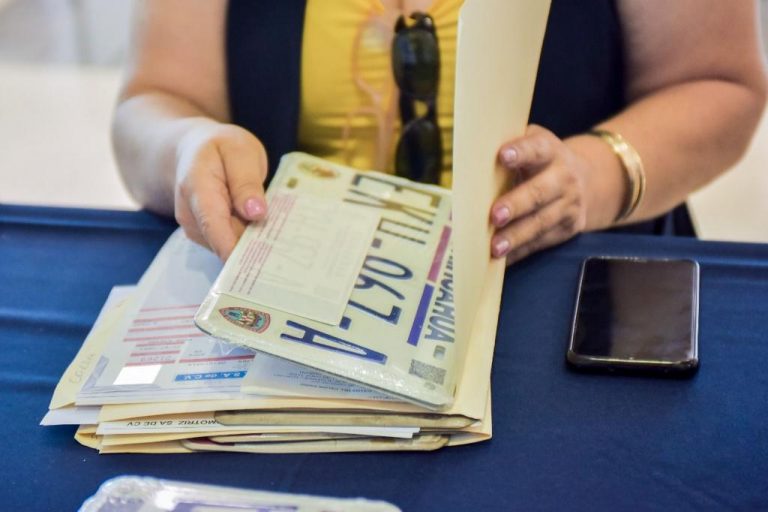 Más de 714 placas han sido canjeadas en el estado