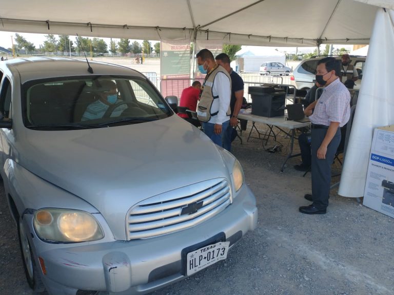 Se han regularizado más de 4 mil 200 vehículos en El Punto; el módulo cuenta con 15 de carriles