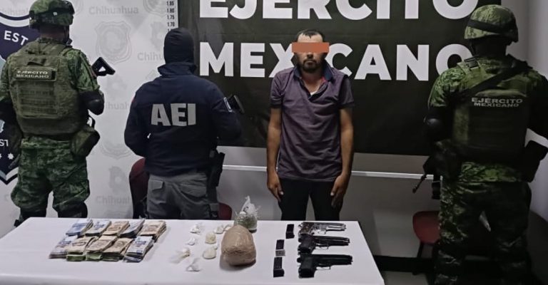 Cae primo hermano de “El Chueco” en Operativo Conjunto en Bahuichivo