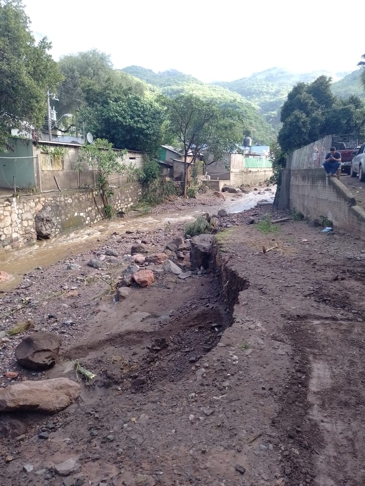 Deja tormenta severos daños en Palmarejo, Chínipas