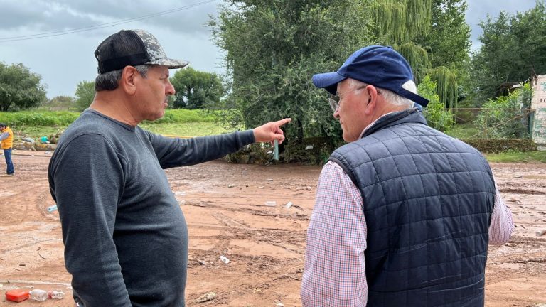 Atiende alcalde contingencia por lluvia en Cuauhtémoc