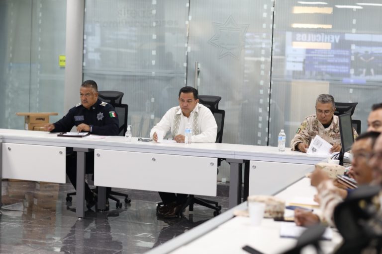 Destacan en Mesa de Coordinación para la Construcción de la Paz labores de vigilancia
