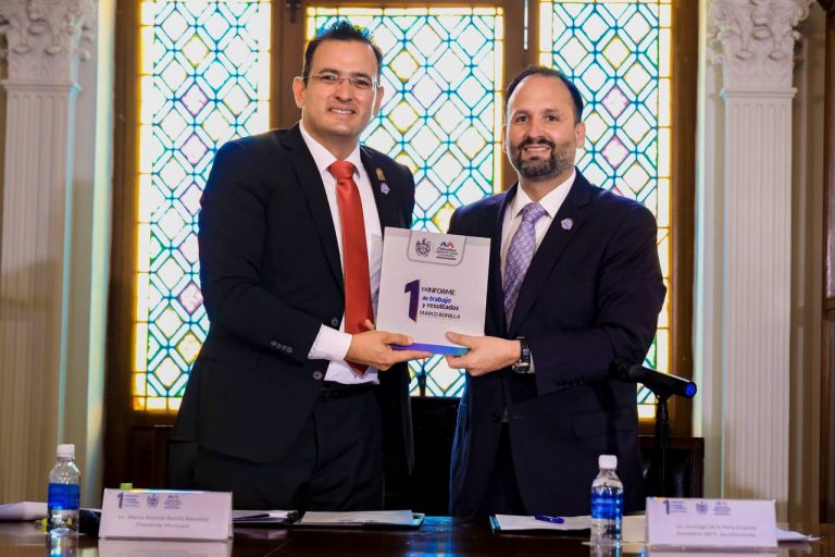 Entrega Alcalde Primer Informe de Actividades de la Administración 2021-2024