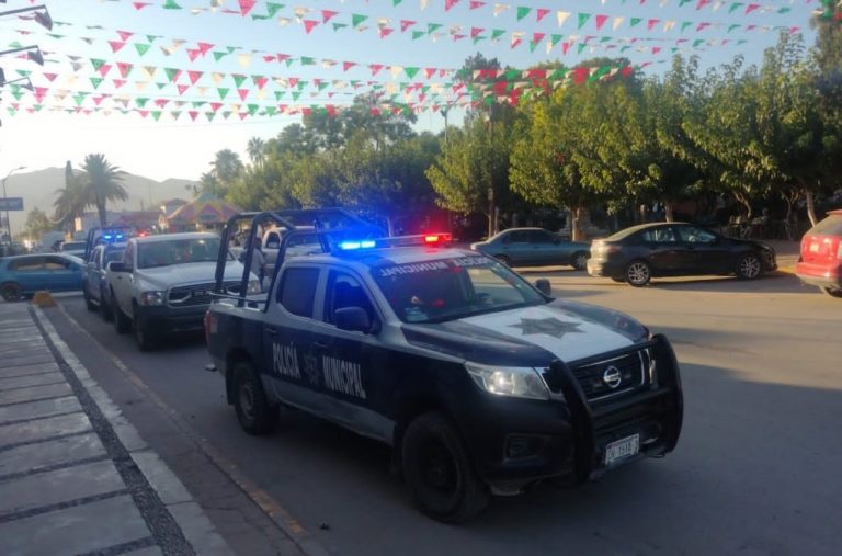 Realiza AEI operativo conjunto de seguridad en el municipio de Aldama