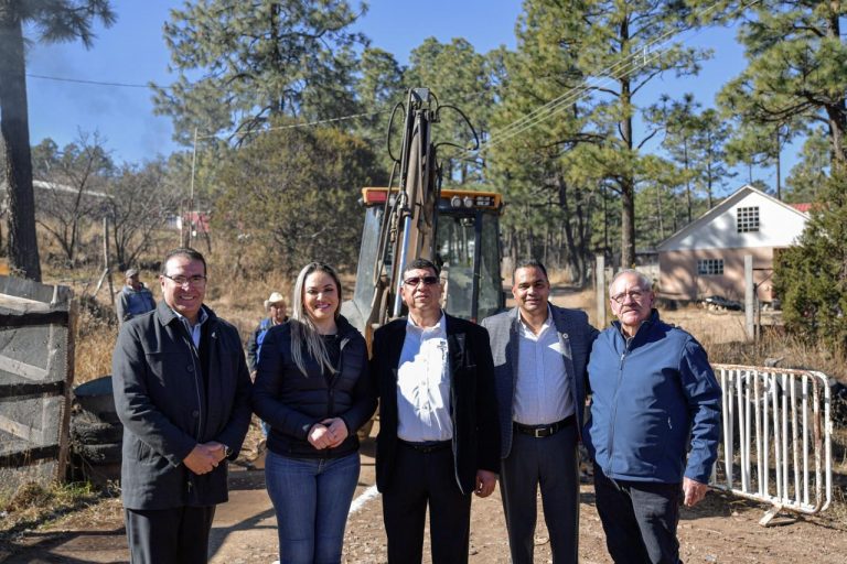 Arranca Estado obras de ampliación de la red de agua potable en beneficio de 250 familias de ciudad Madera