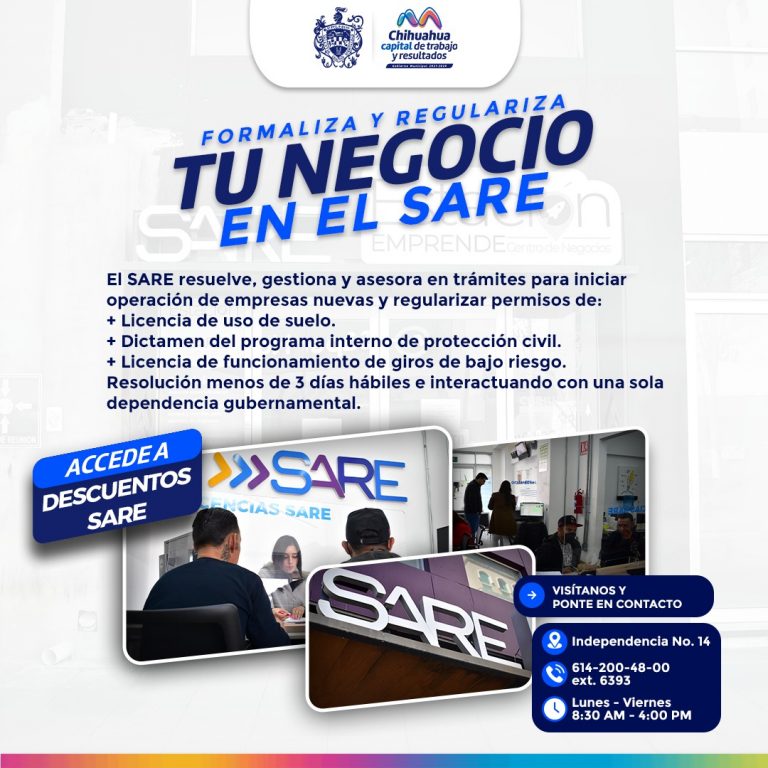 Invita Municipio a formalizar y regulariza tu negocio a través del SARE