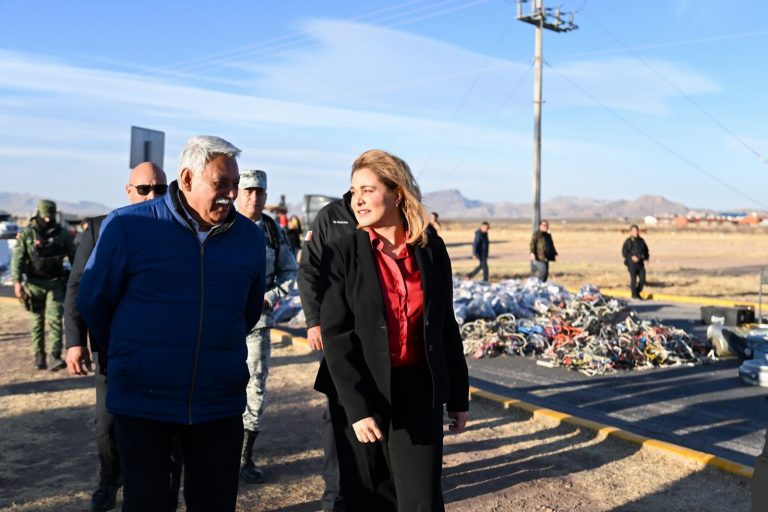 Continúan acciones de ordenamiento en el Sistema Penitenciario, asiste Gobernadora a destrucción de objetos asegurados al interior del CERESO 1 de Aquiles Serdán
