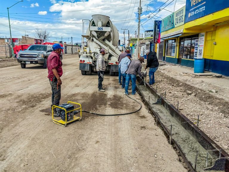 Beneficiará rehabilitación de calles en Meoqui a más de 43 mil chihuahuenses de la zona: SCOP