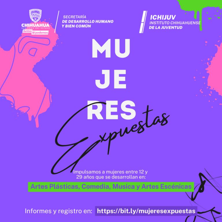 Invita ICHIJUV a mujeres jóvenes artistas a participar en el foro “Mujeres Expuestas”