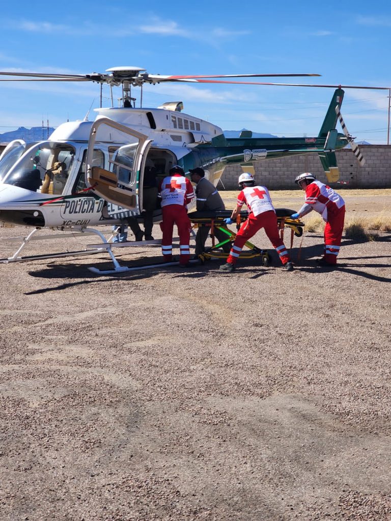 Apoyó SSPE con helicóptero Águila 2 y más de 100 elementos en «Ultramaratón Caballo Blanco»