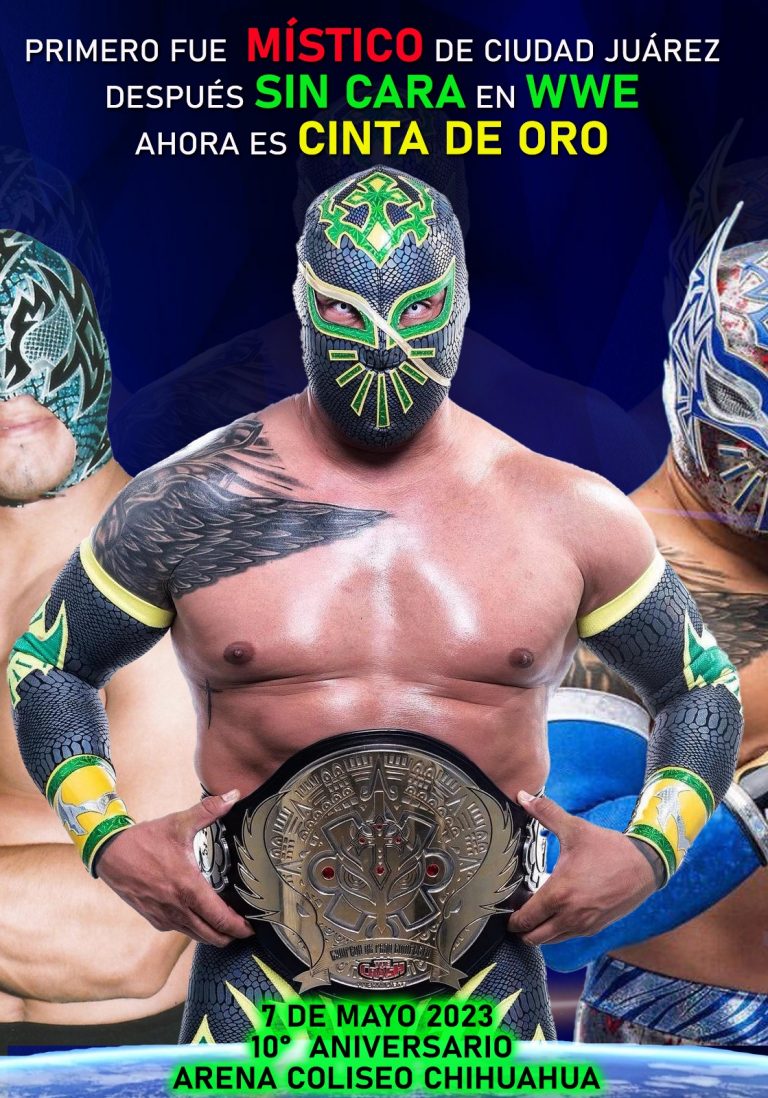 Cartelera de lujo, viene a Chihuahua el mejor luchador de los últimos tiempos