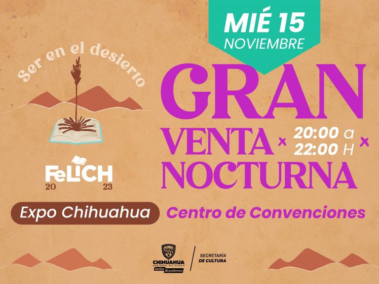 Remate de libros en «Venta Nocturna» de la Feria del Libro