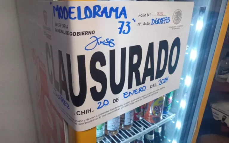 Continúa Gobernación Estatal con operativos; clausura 13 establecimientos