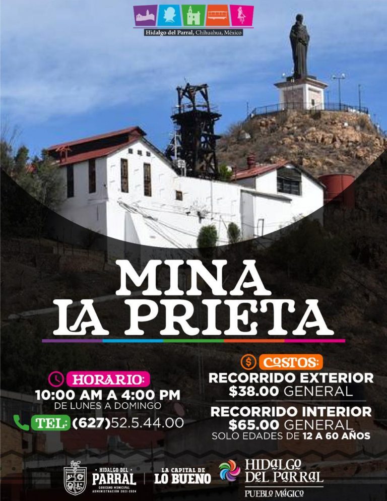 Reanudan recorridos por mina La Prieta de Parral