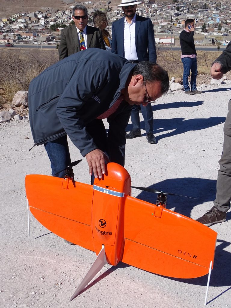 Presentan nuevo dron de última generación para tareas catastrales