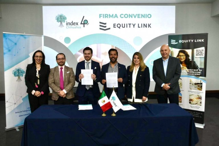 Firman convenio de colaboración INDEX Chihuahua y Equity Link- Nearshoring