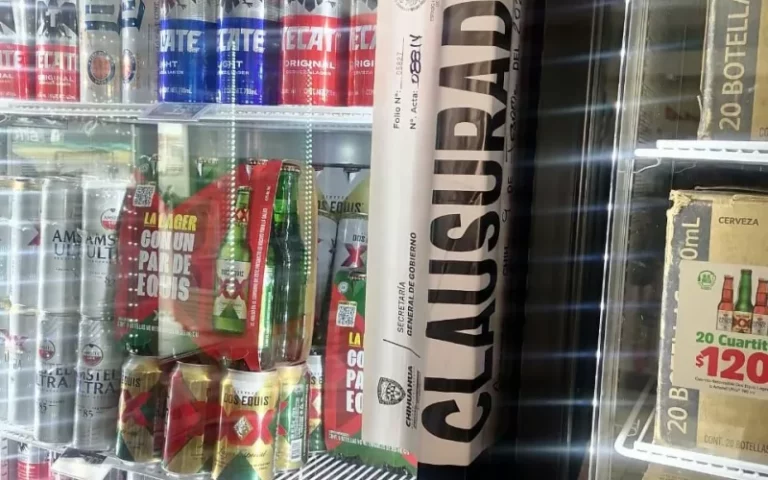 Clausura Gobernación Estatal 16 establecimientos durante semana del 5 al 11 de febrero