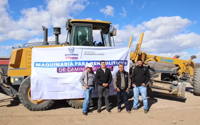 Inicia rehabilitación de caminos rurales en Jiménez y Valle del Rosario