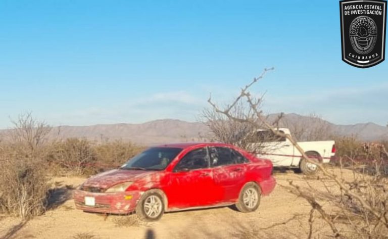 Aseguran vehículo utilizado en agresión a cuatro personas en Jiménez