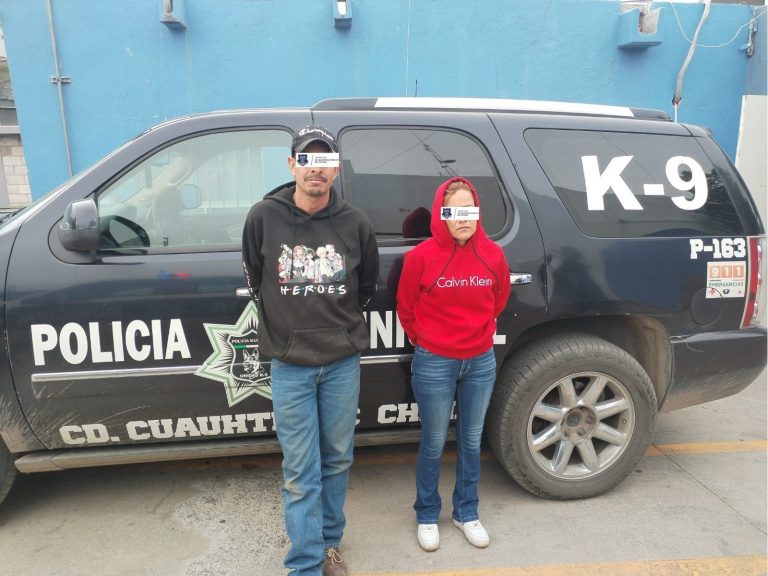 Asegura Mando Único camioneta con reporte de robo en Cuauhtémoc