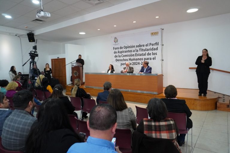 Proponen perfiles idóneos para CEDH en Juárez