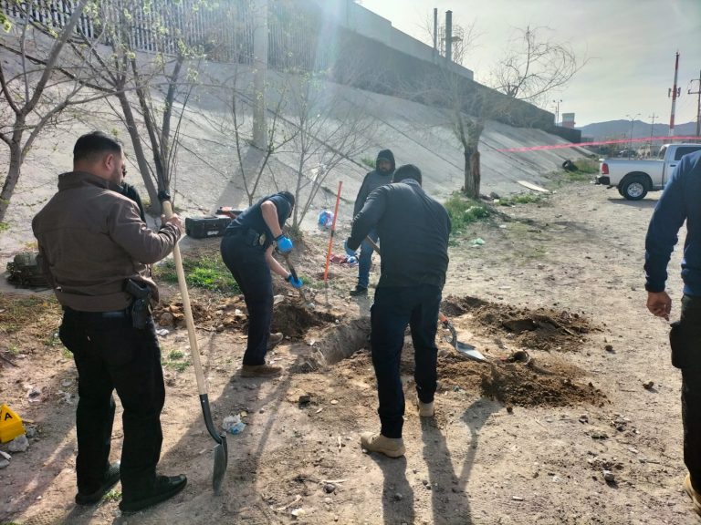 Comisión Local de Búsqueda localiza fosa clandestina en vía pública