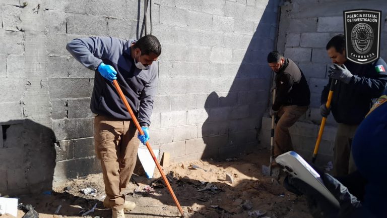 Encuentran cuerpo inhumado clandestinamente en vivienda de Ciudad Juárez