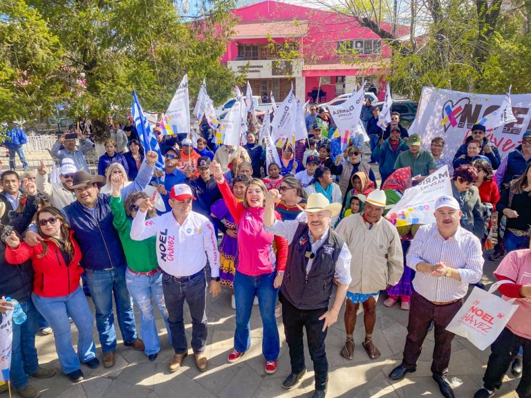 Candidatos del PAN al Senado recorren la Tarahumara