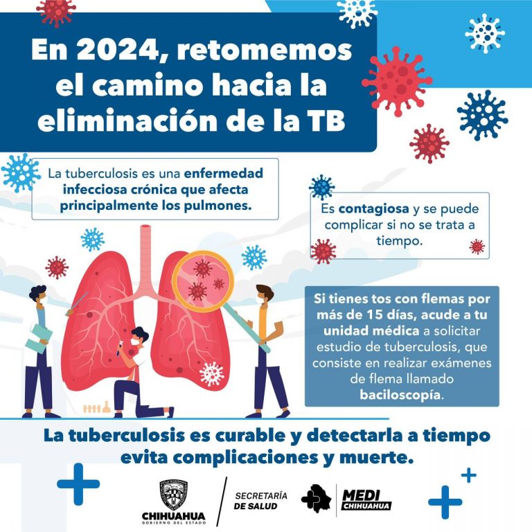 Exhortan a seguir recomendaciones para prevenir contagio de tuberculosis