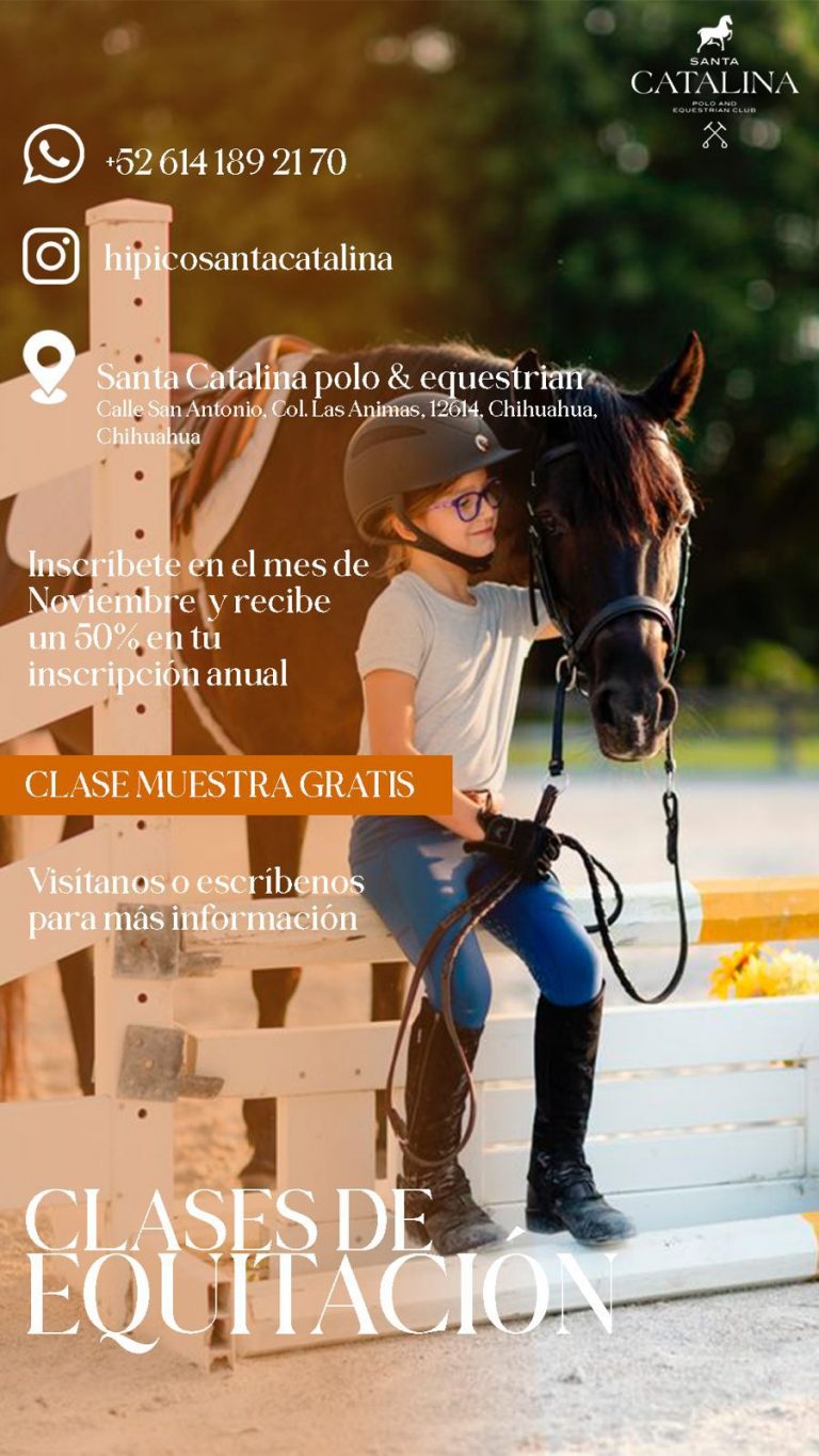 Club Hípico Santa Catalina es la casa de la equitacion