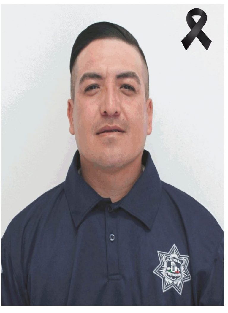 Condena SSPE homicidio de policía de custodia penitenciaria