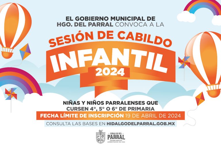 Incitan a niños de Parral a confirmar el cabildo infantil 2024