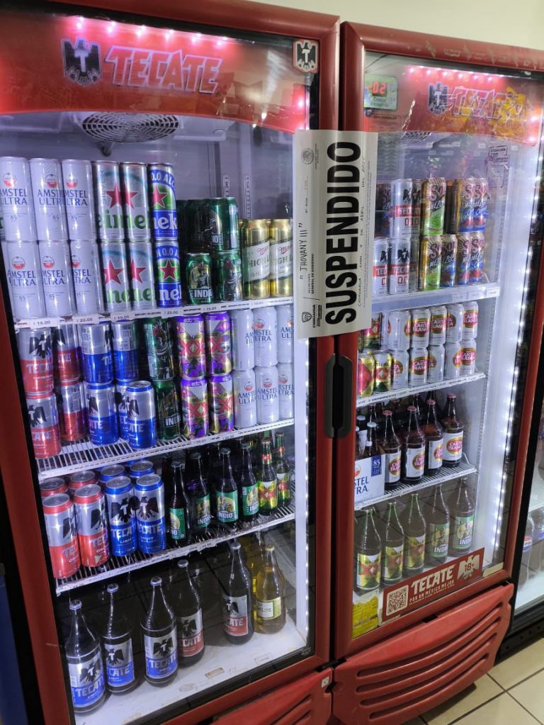 Clausura Gobernación Estatal 15 establecimientos