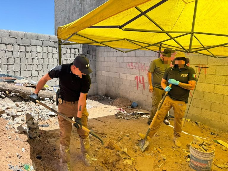 Localizan osamenta tras cateo en fraccionamiento de Juárez