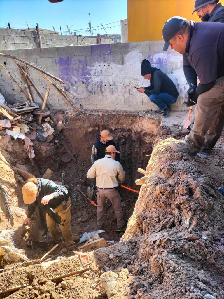 Equipo multidisciplinario colabora con inspección de domicilio cateado en Ciudad Juárez