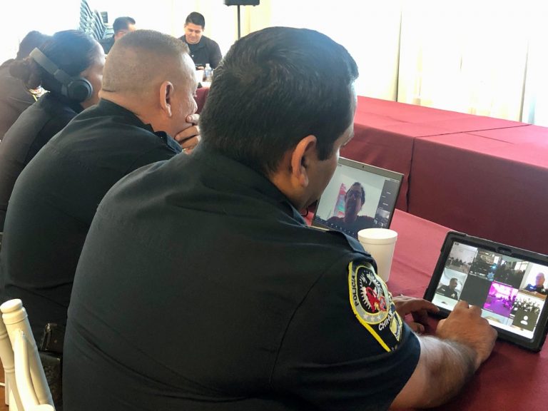 Participan policías DARE del Municipio en Congreso Virtual LATAM 2024