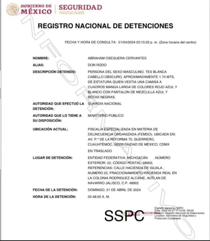 Cae en Jalisco hermano de El Mencho