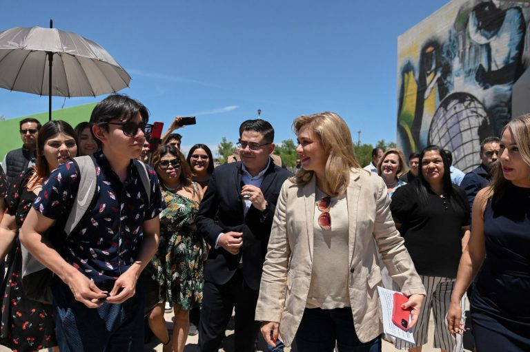 Supervisa Gobernadora avances de la construcción del laboratorio de mecatrónica en el Tecnológico de Jiménez