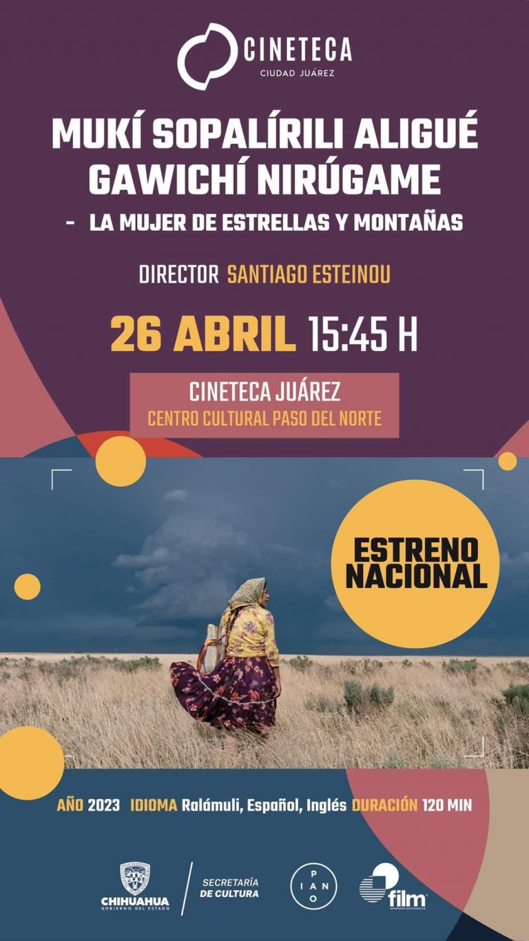 Mañana se estrena documental «La Mujer de Estrellas y Montañas en Cineteca Juárez