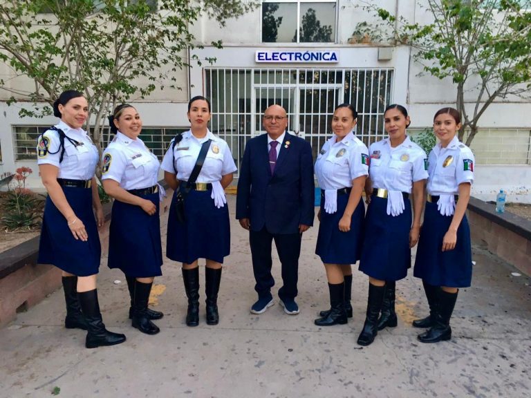 Participa DSPM en concurso anual de Bandas de Guerras y Escolta