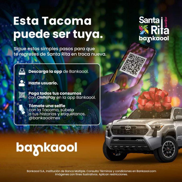 Sorprende Bankaool a sus usuarios con sorpresas en Feria de Santa Rita