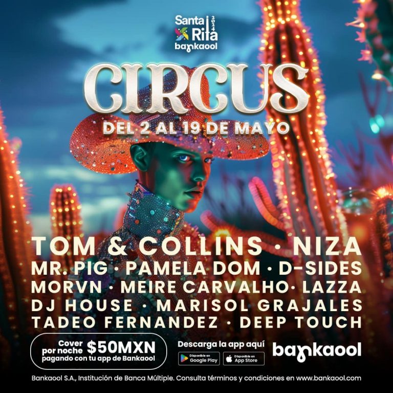 Circus, la fiesta inmersiva de Bankaoolen Santa Rita 2024