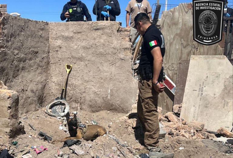 Localizan cuerpo inhumado en domicilio de  Ciudad Juárez
