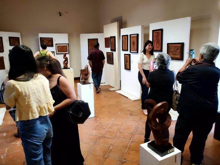 Brilla en Parral exposición «interactuando con madera»